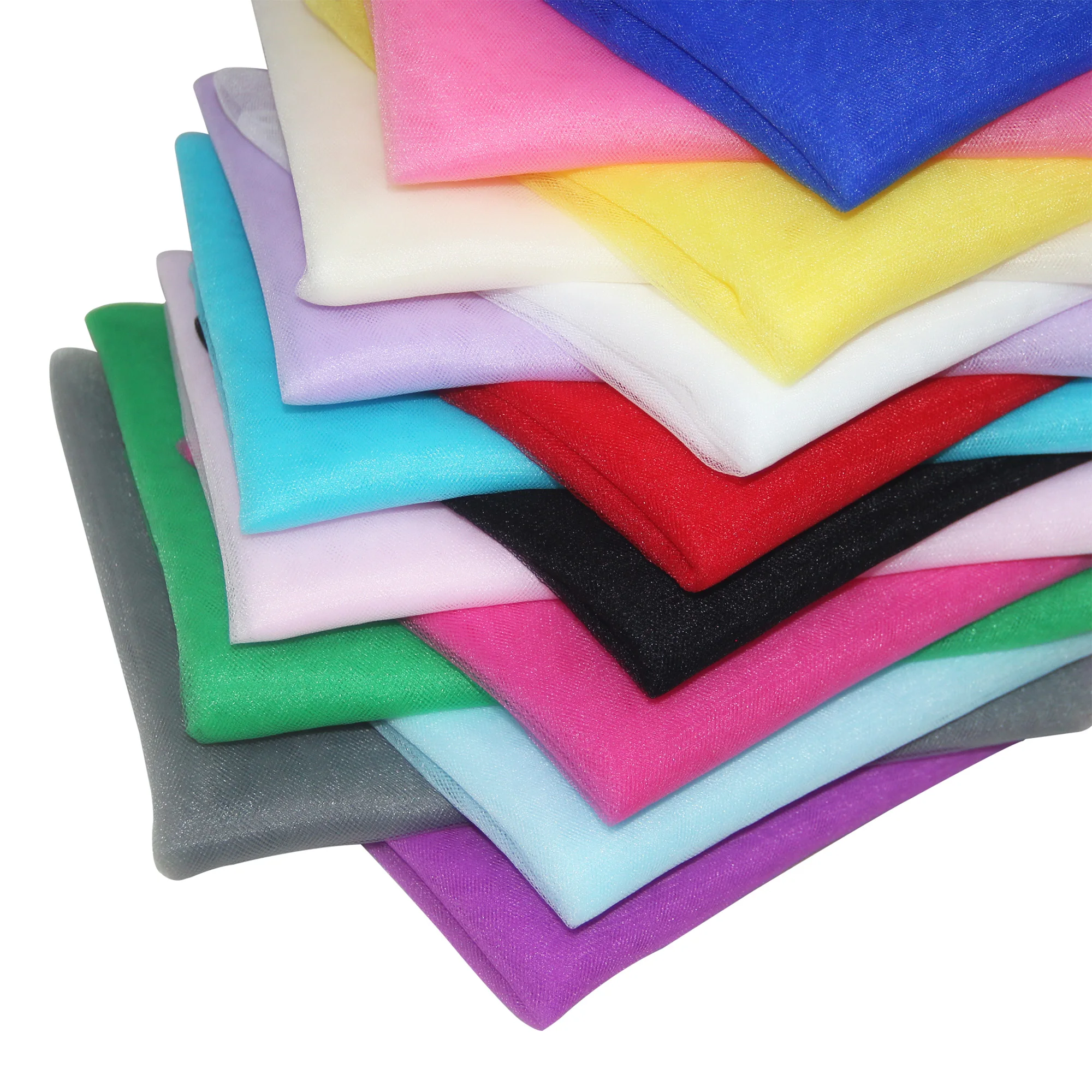 

5meters/lot Nylon Soft Tull Mesh Fabric Encryption American DIY Gauze Swiss Net Fabric For Wedding Dress Clothing