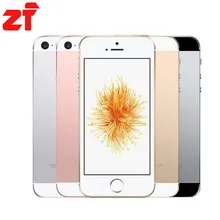 Оригинальный новый Apple iPhone SE (A1723) Сотовые Телефоны LTE 4.0 ‘2 GB RAM 16 ГБ ROM двухъядерный Отпечатков Пальцев мобильный Телефон