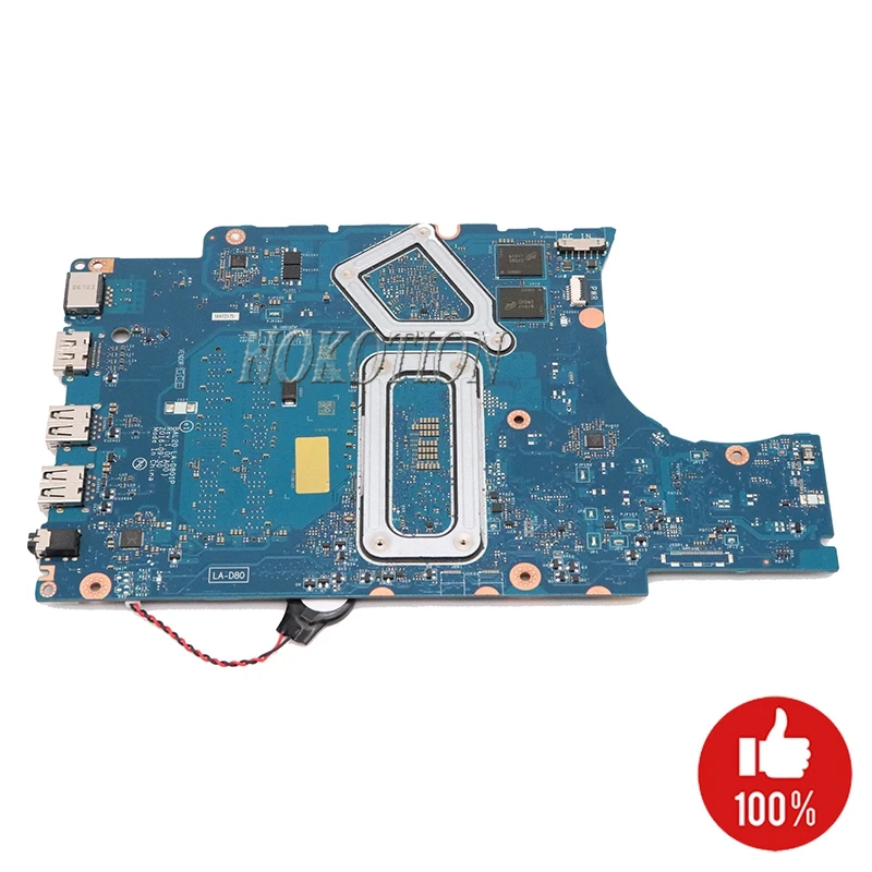 NOKOTION BAL20 LA-D801P اللوحة المحمول لديل انسبايرون 15-5567 5567 02 PVGT CN-02PVGT DDR4 i5-7200U وحدة المعالجة المركزية راديون R7 m445 GPU