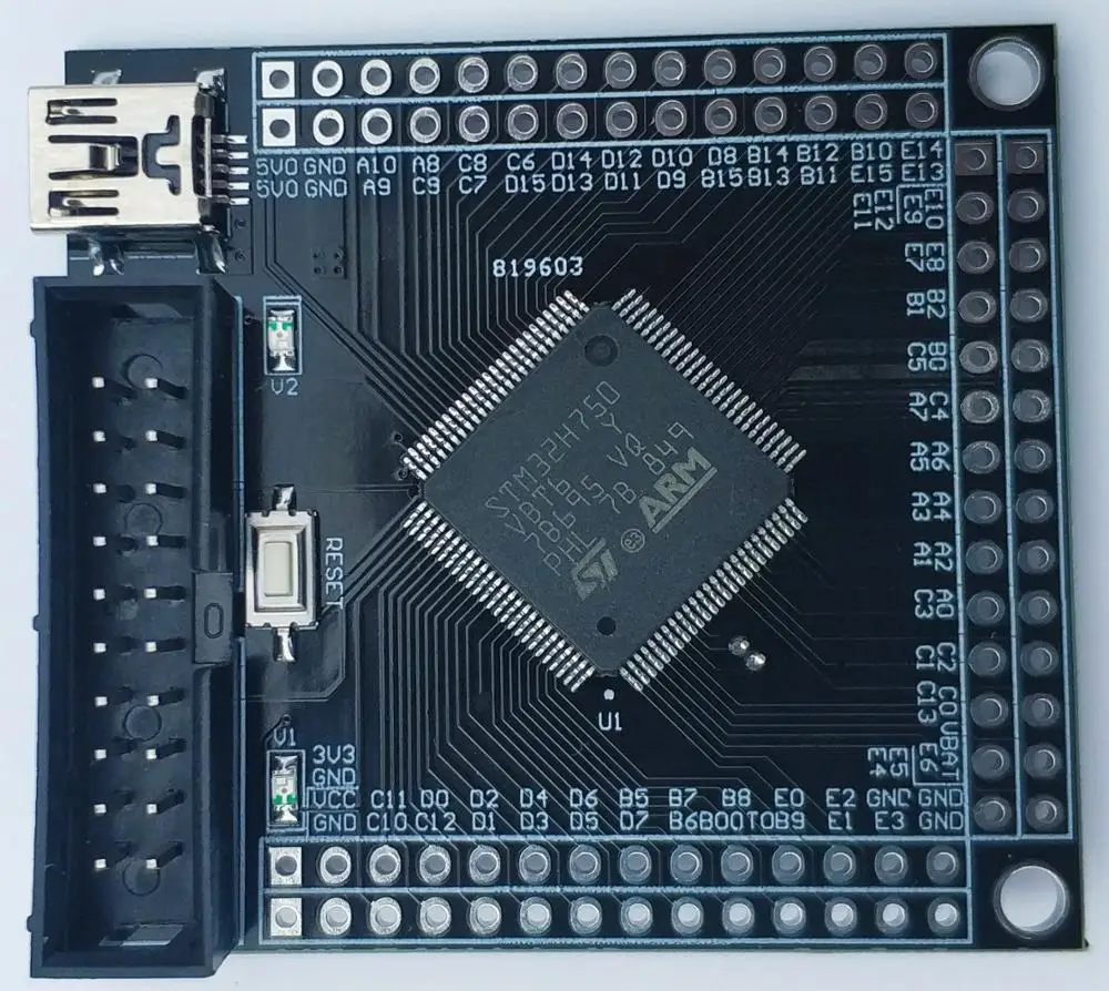  STM32H7 development board STM32H743VIT6 H750VBT6 minimum system board core board adapter board