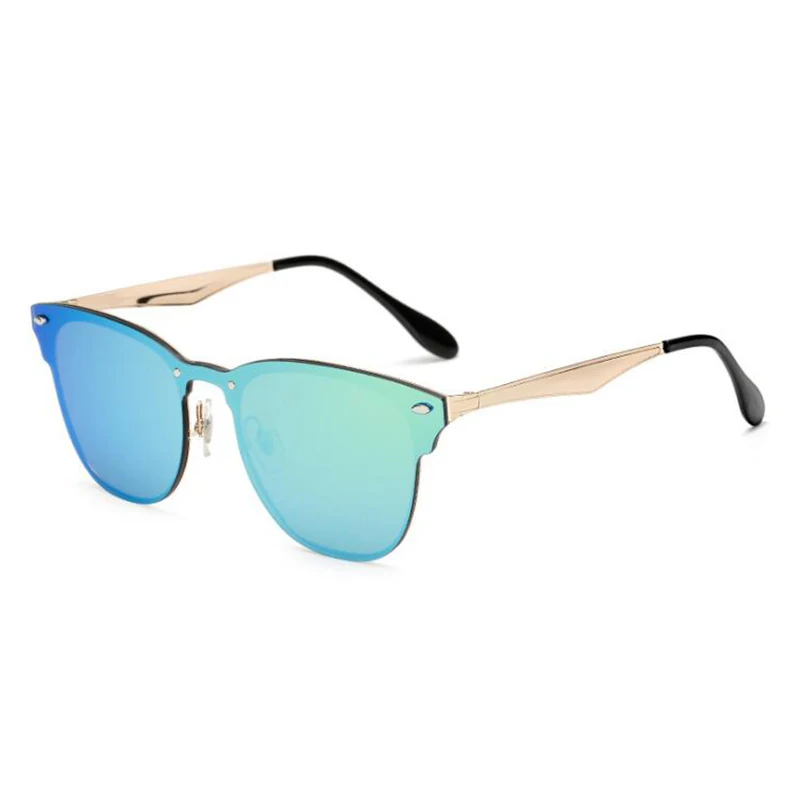 frameless mirror sunglasses