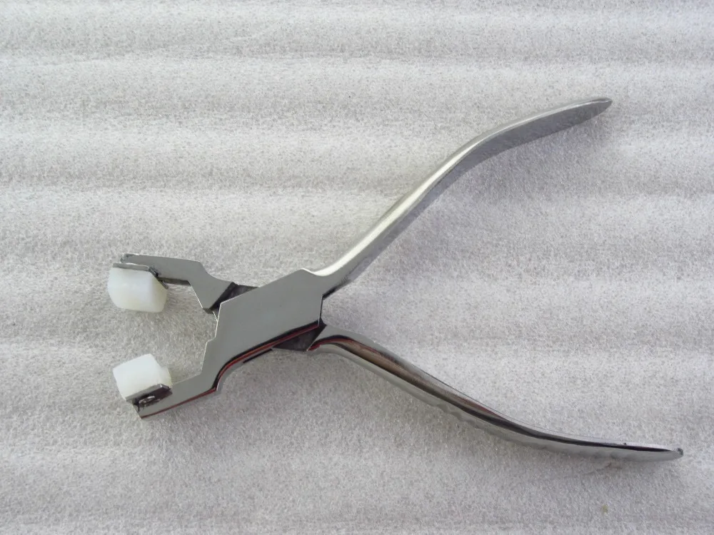 1pc/lot Jewelry repairing equipments, bended nose clamp pliers ,jewelry