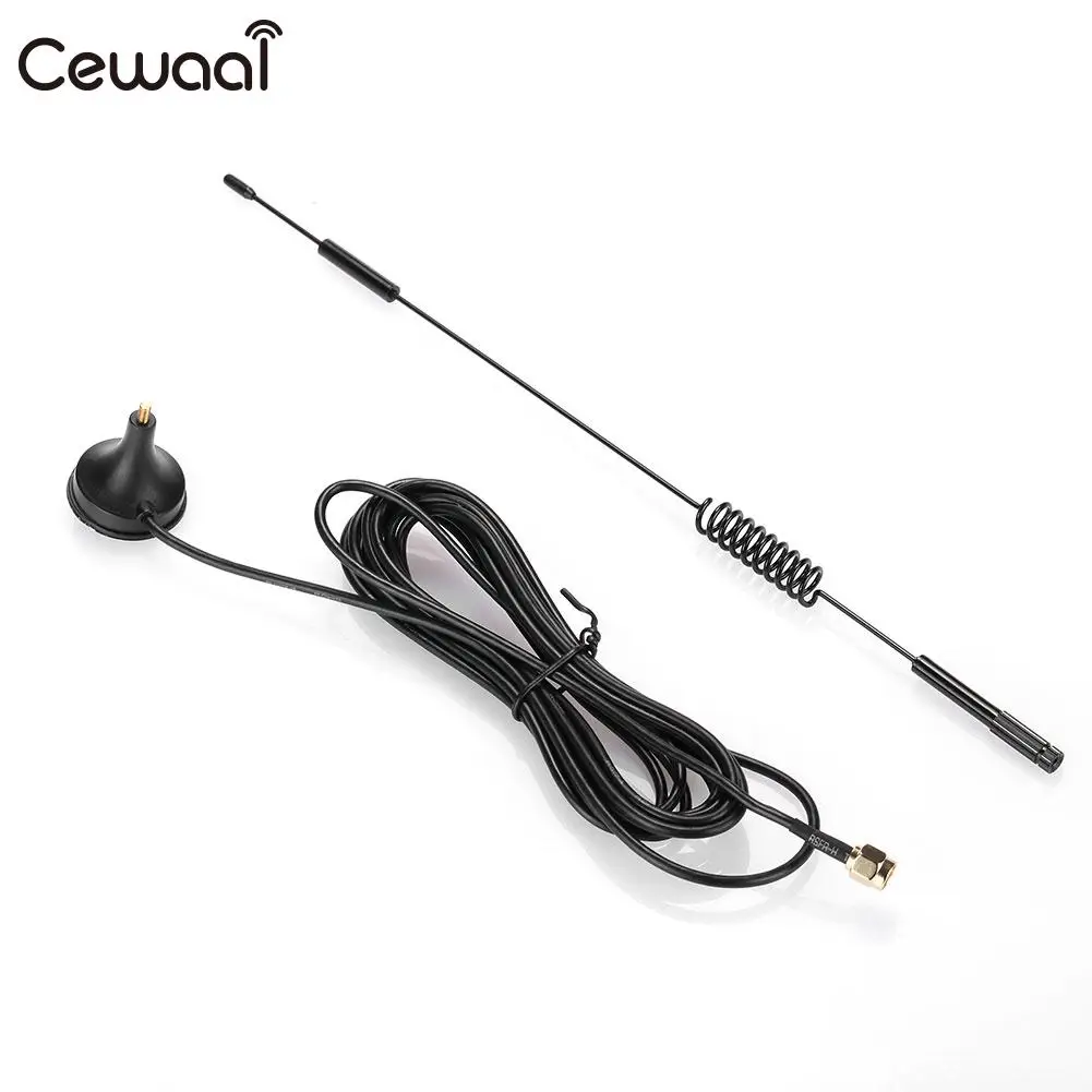 433.0Mhz 10dbi Cable Wireless Antenna Sucker Cord Connector Module Metal Black 433.0Mhz 10dbi Cable Wireless Antenna Sucker Cord Connector Module Metal Black