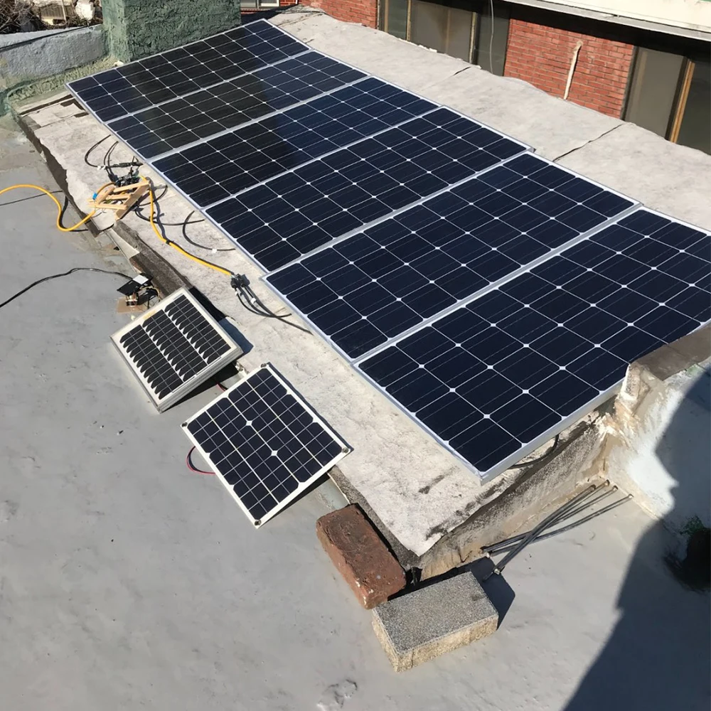 3*100 w 300 W стекла солнечные панели дома кремния солнечной системы модуль комплект