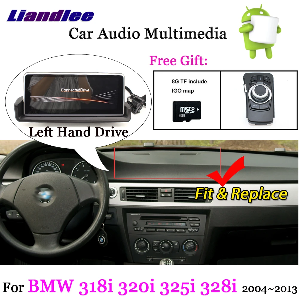 Flash Deal Liandlee For BMW 3 Series M3 318i 320i 325i 328i Android Car Original System Radio Idrive Carplay GPS Navi Navigation Multimedia 10