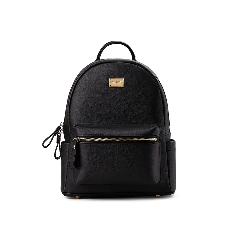 

2019 Casual Cowhide Travel Shoulder pack large capacity Backpack Lady leather backpack Student Bag