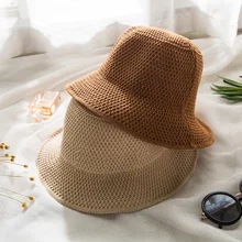 Модные шляпы от солнца для женщин Летняя Пляжная модная шляпа от солнца Мягкая Панама Chapeau Femme открытый кепки