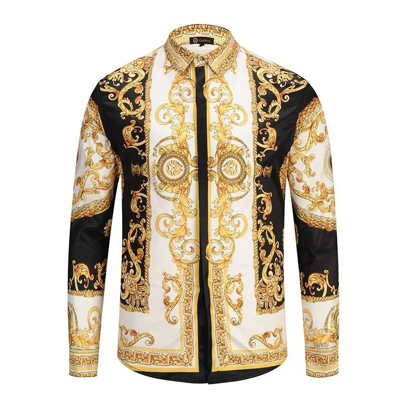 16 Colors European Luxury Smart Casual Shirts Men/Women