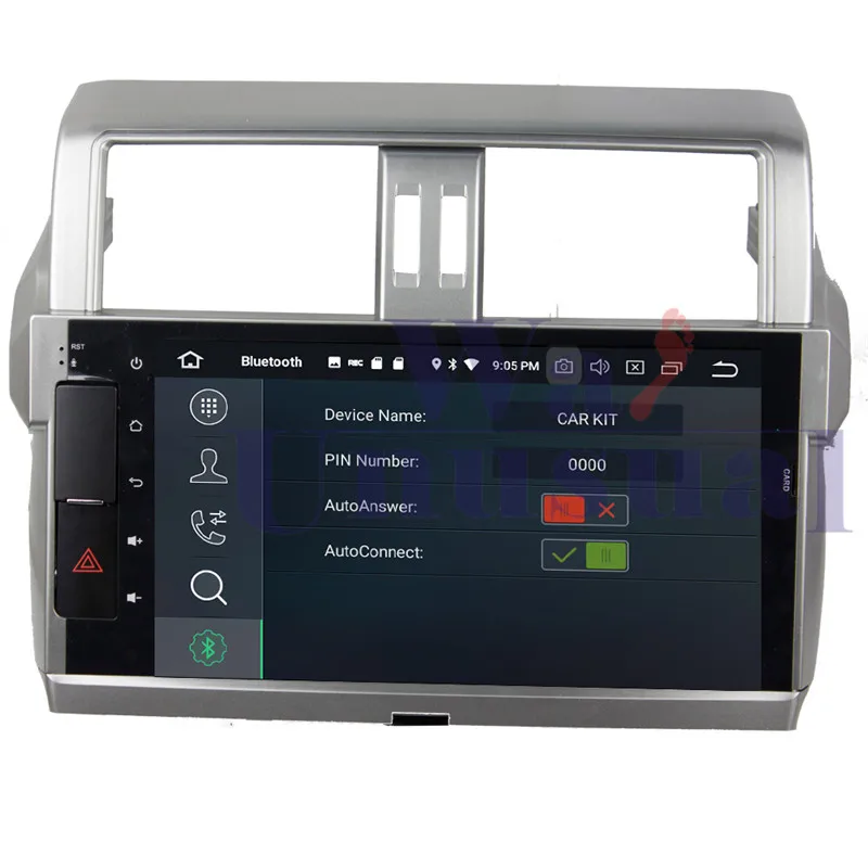 car stereo  2din For Toyota Prado 2014-2015