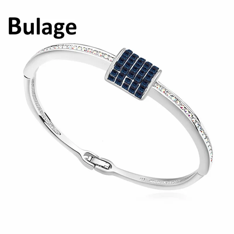 

Bulage Genuine Crystals from Swarovski Bracelet Bangles Vintage Indian Jewelry for Women Wedding