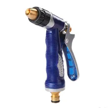 Регулируемый водяной пистолет высокого давления сопло автомобиля садовый моющий Очиститель спрей все медные головки трубы автомобиля моющий инструмент пистолет