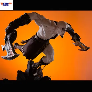 

20 Inches New Arrival God of War Kratos Lunging 1:4 Polaroid Statue Action Figure Collection Desktop Decoration G2636