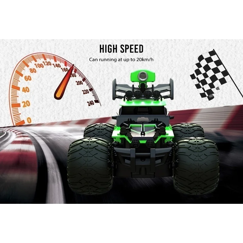 RC Car Buggy Off-Road Toys1/14 2.4Ghz 172801 Electric Remote Control High Speed Car Vehicle with Camera Shooting Boys Toys