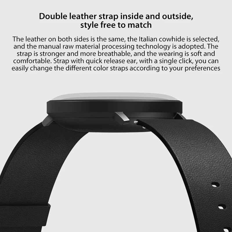 Xiaomi Mijia кварцевые Смарт-часы 3ATM водостойкие шагомер Водонепроницаемые часы подарок чехол из нержавеющей стали интеллектуальная вибрация