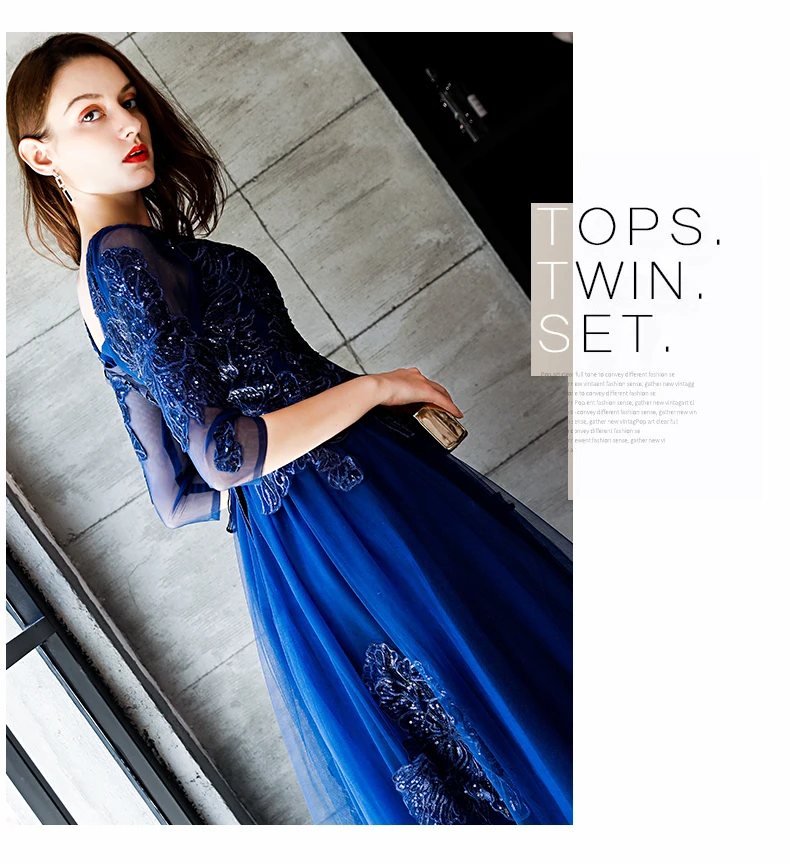 Free shipping navy blue long lady girl women princess bridesmaid banquet party wedding bridal dress gown short formal dresses