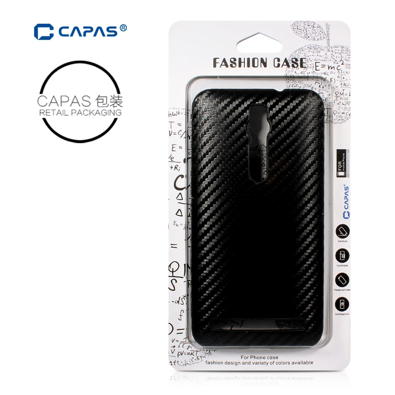 Оригинальные capas 3D чехол для ASUS Zenfone 2 ZE551ML ZE550ML 5 из углеродного волокна Защитный