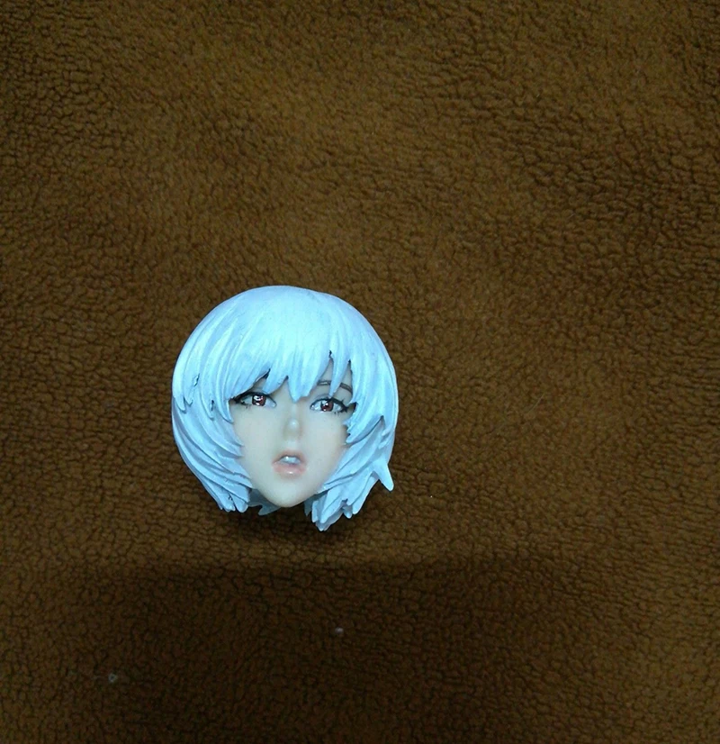 1:8 весы женской фигуры аксессуар голова резьба Ayanami Rei и девочек с рисунком в стиле