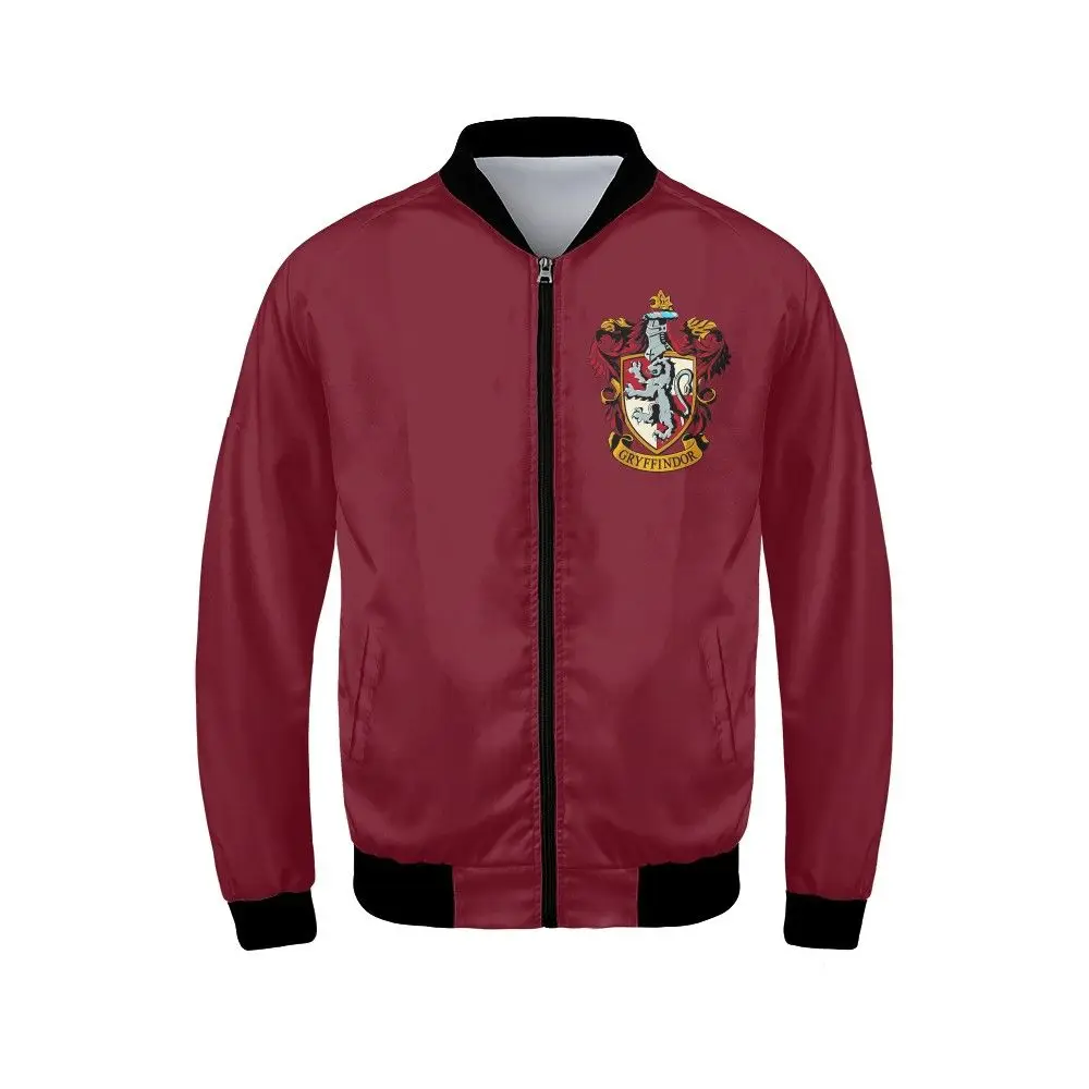 

Harri Potter Costume 3D Print Spring Autumn Windbreaker Bomber Jacket Men Solid Baseball 2019 Clothes Modis Chaqueta Hombre