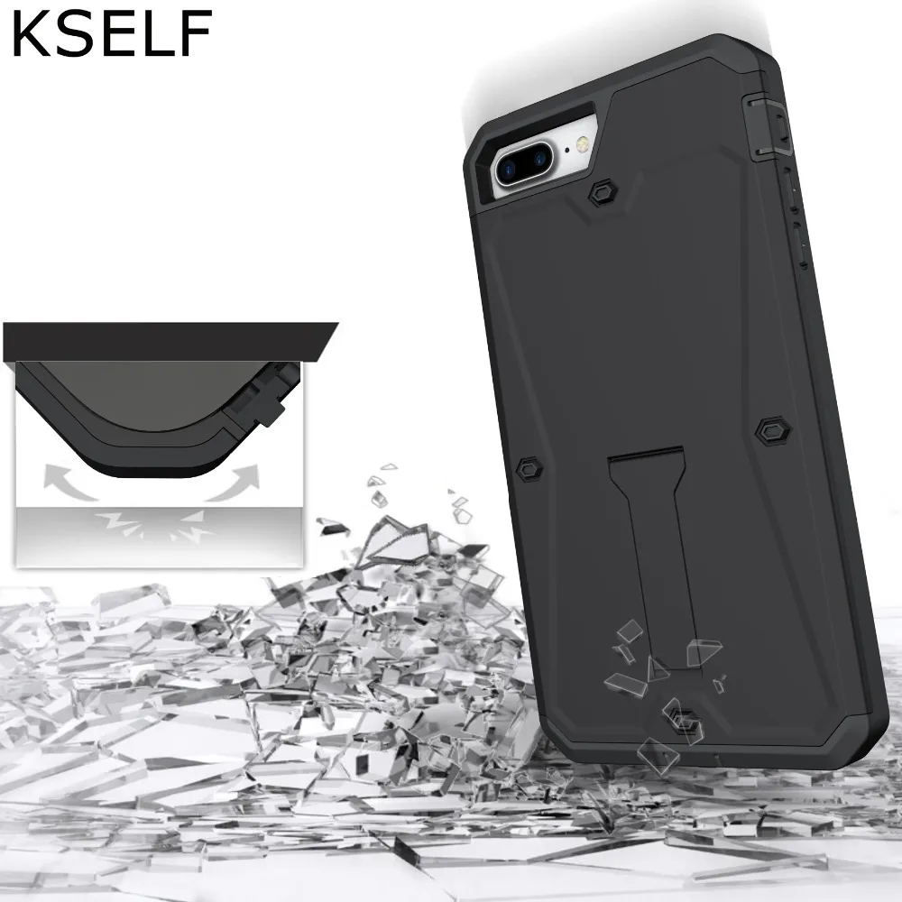 KSELF Full Protective Case For Apple iPhone 7 Case 8 Plus