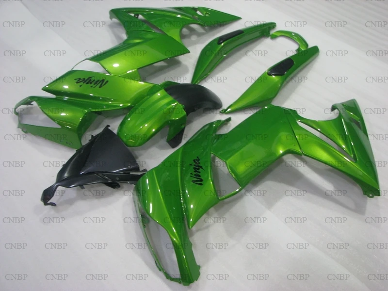 ER6F 2009 2011 пластик Обтекатели 09 10 обвесы для Kawasaki ER 6F черный обтекатель|Пластиковые