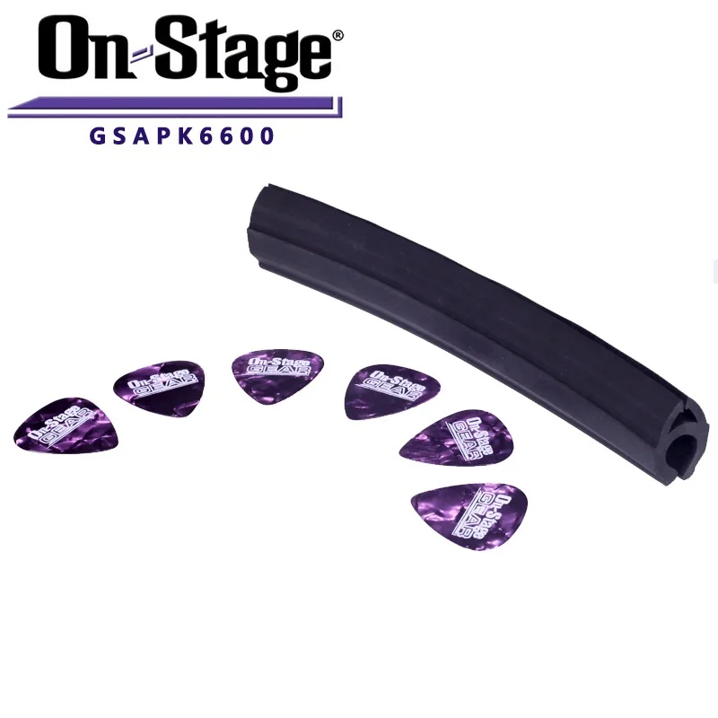Onstage On Stage Gsapk6600 Microphone Stand Pick Holder With 6 Medium