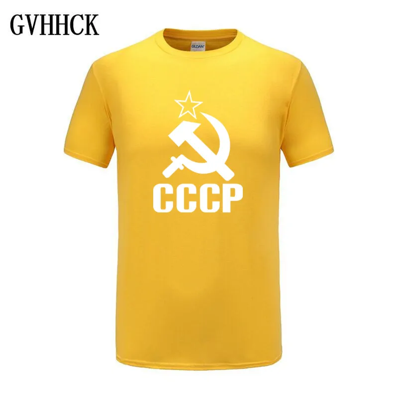 yellow GVHHCK крутая футболка из бутика, футболка аэрофлота, CCCP, футболка с принтом «Civil Aviation», ссср, россия, военно-воздушные силы, россия, высокое качество, мужские футболки - Цвет: yellow
