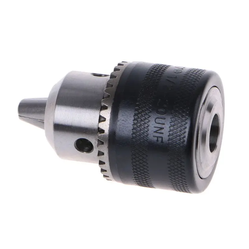 

1.5-13mm 1/2-20 UNF Drill Chuck Adapter With Key Quick Change Converter Impact Driver Woodworking Power Tool
