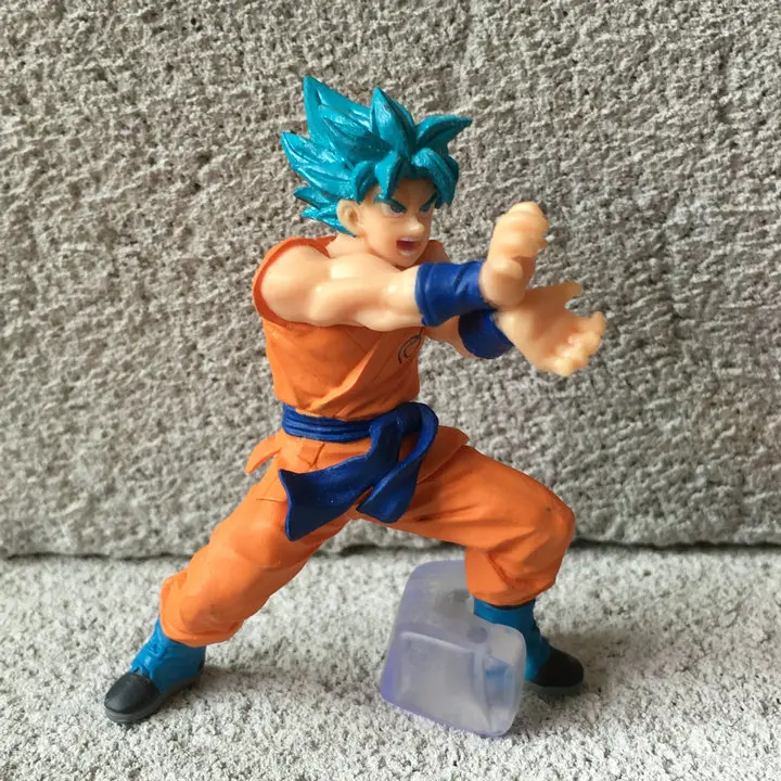 Подлинная оптом Bandai Аниме Dragon Ball Z Супер Братья Марио ПВХ фигурка Коллекционная