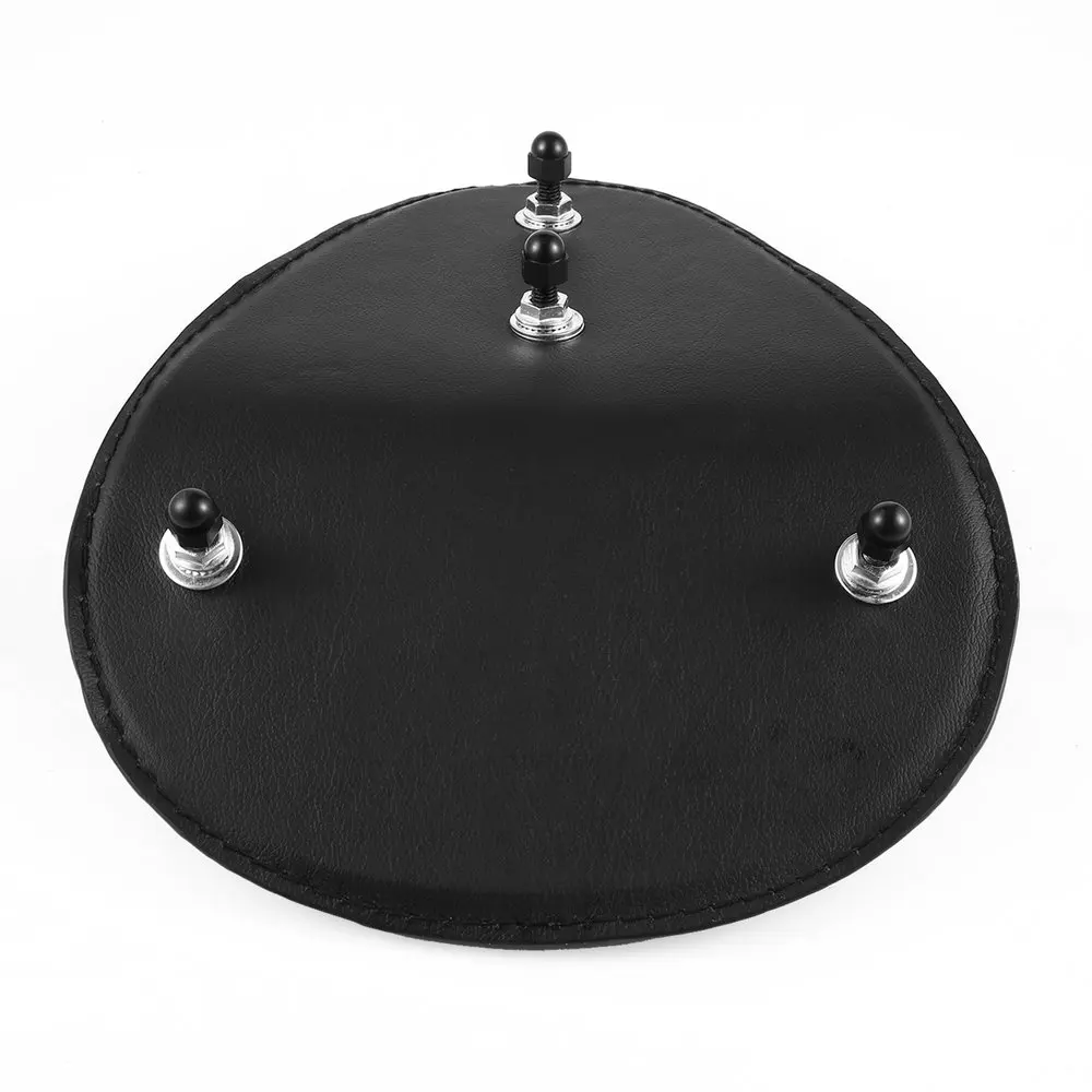 

Motorcycle Retro Brown/Black Crocodile Leather Solo Seat for Custom Chopper Bobber Leather Saddle Seat