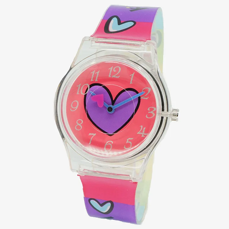 Новые Модные Простые Спортивные часы с кроликом для мальчиков и девочек Водонепроницаемые силиконовые студенческие часы водонепроницаемые детские кварцевые часы - Цвет: as picture