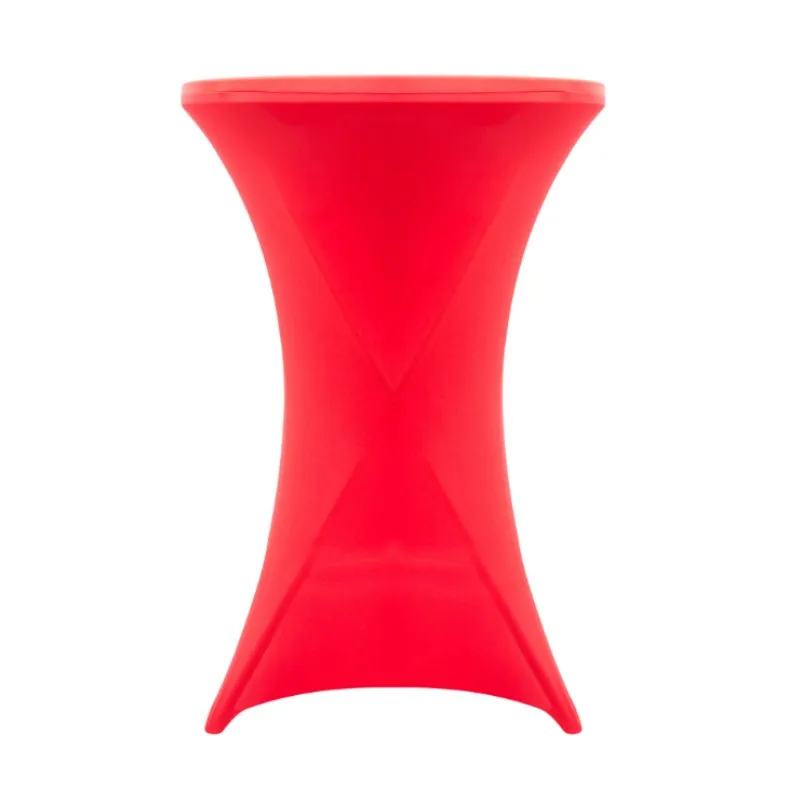 

20pcs Best Quality spandex lycra cocktail table cloth ,wedding table cloth from china Free shipping