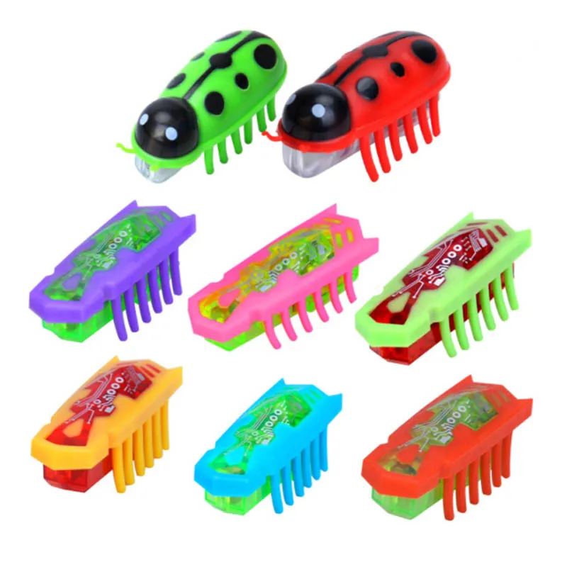 Mouse/ Ladybird Shape Battery Powered Walking Insect Toys Pet Products
