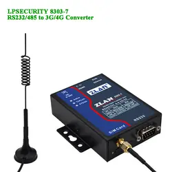 Последовательный RS232/485 к TD-LTE/fdd-lte/WCDMA/TD-SCDMA/конвертер gsm Поддержка P2P Шлюз Modbus ZLAN8303-7 Ethernet к 3g/4G РОУТЕРУ
