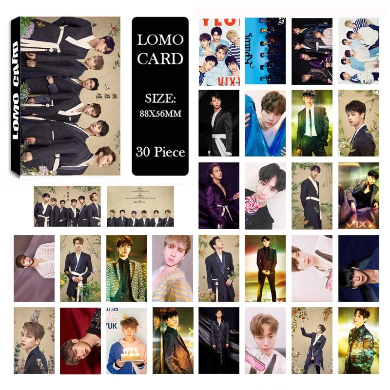 

KPOP VIXX Shangri-La Album LOMO Cards Self Made Paper Photo Card Photocard LK504