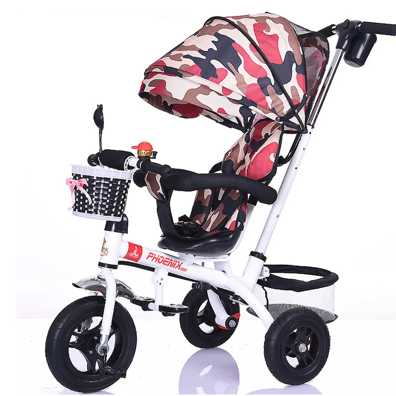 Perfect New Brand 1-6 Years Child tricycle High quality swivel seat child tricycle bicycle baby buggy stroller BMX Baby Car Bike 3