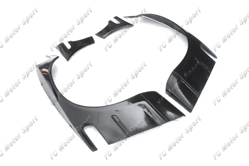 1998-2005 BMW E46 3 Series & M3 Coupe GReddy Pandem Style   Front Over Fender Flares FRP (2)