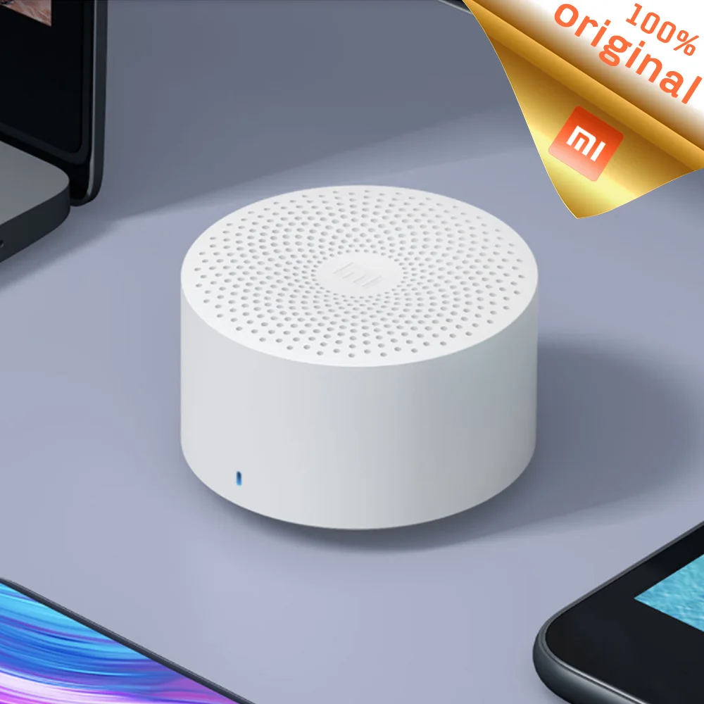 Оригинальный Xiaomi Bluetooth динамик Портативный беспроводной AI контроль стерео бас