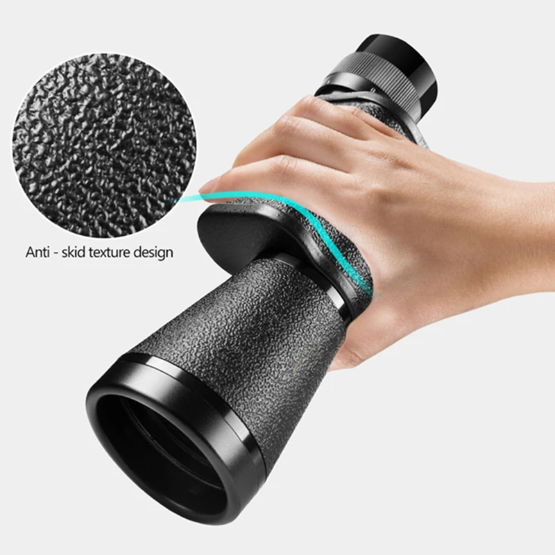  Metal 12X45 Russian Military Monocular HD High quality Portable mini telescope Captain caribbean pi