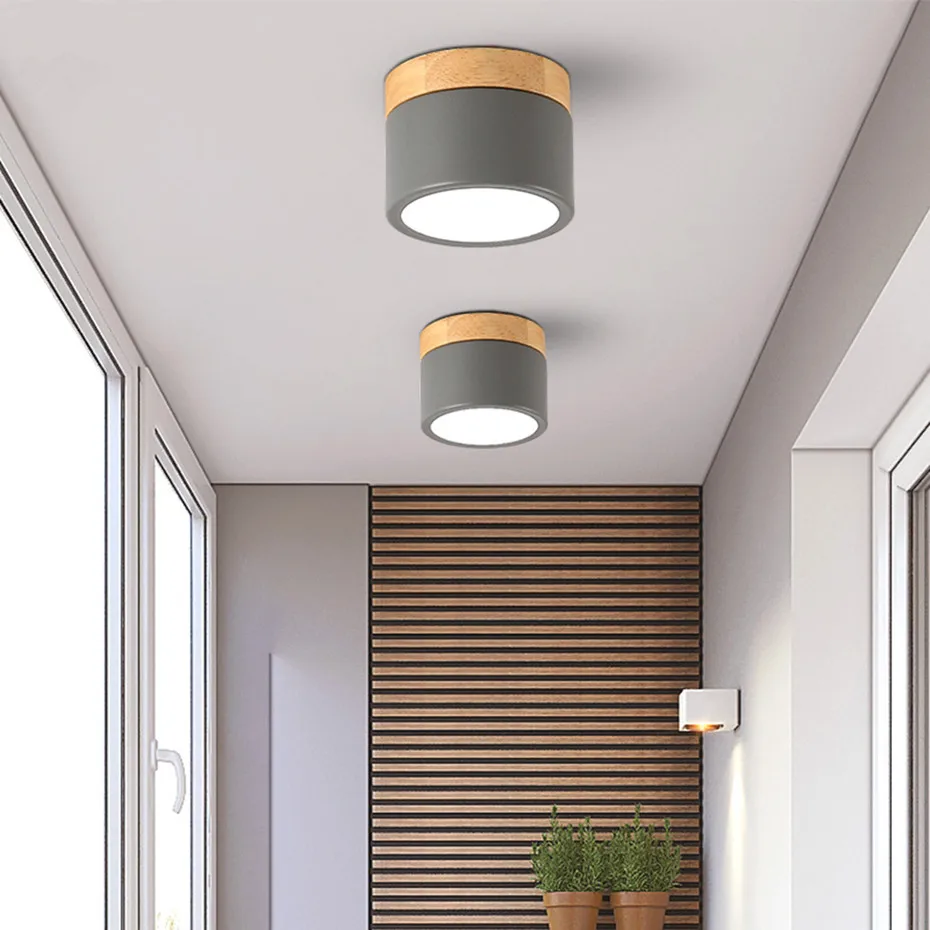 Conduzidas do Ponto de Downlight do Diodo Emissor de Luz Conduziu o Ponto Downlight para o Quarto Interno do Foyer o Macaroon Conduziu Luzes Nordic 12 w 5 5 High Quality Luzes e Iluminação