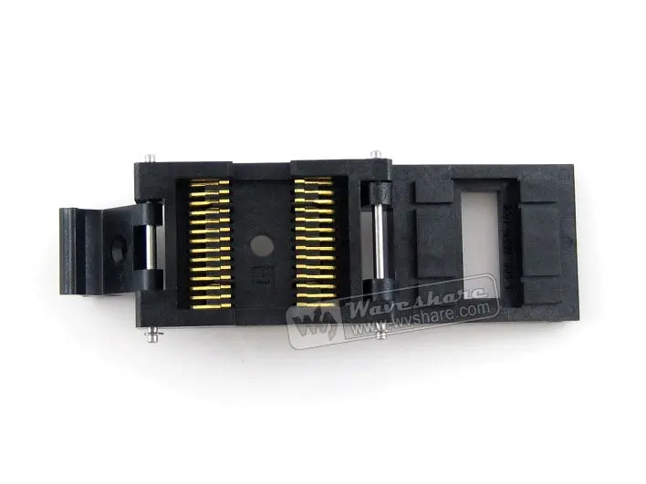 IC51-0282-334-1 SOP28 SO28 SOIC28 Yamaichi IC Test & Burn-in Socket Programmer Adapter 10.3mm Width 1.27mm Pitch