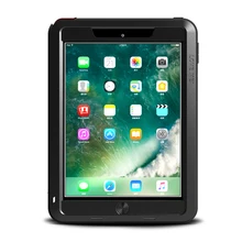 Love Mei металлический защитный чехол для IPad 9,7 дюймов алюминиевый Металл+ силикон мощный противоударный чехол для Ipad 9," Funda чехол