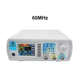 JDS6600 60 мГц ЖК-дисплей цифровой Управление произвольной волны DDS генератор импульсов источник сигнала метр Скидка 40%