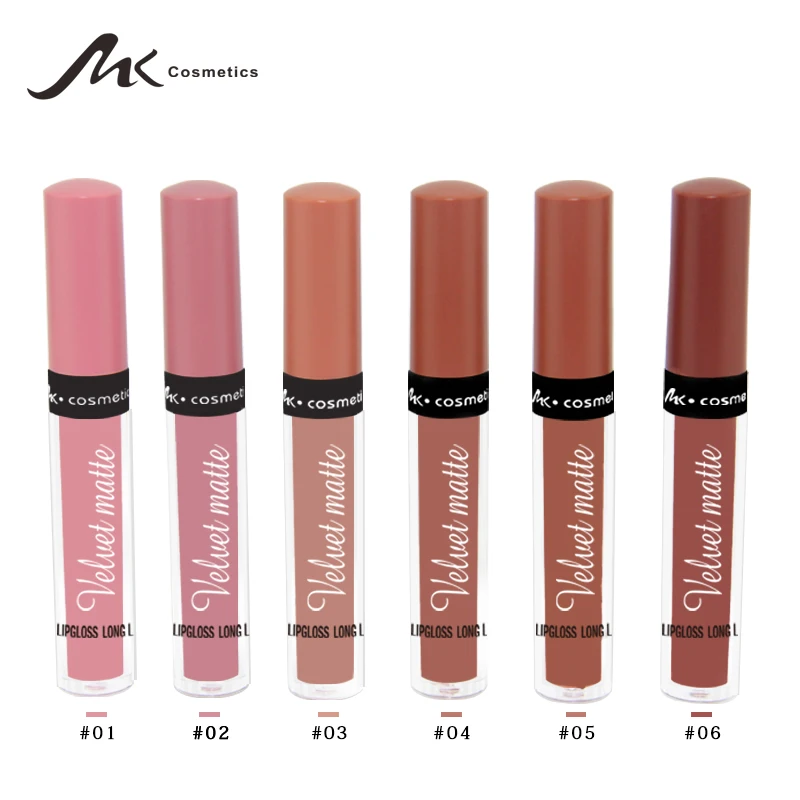 MK Brand Liquid Matte Lipstick Waterproof Sexy Red Lip