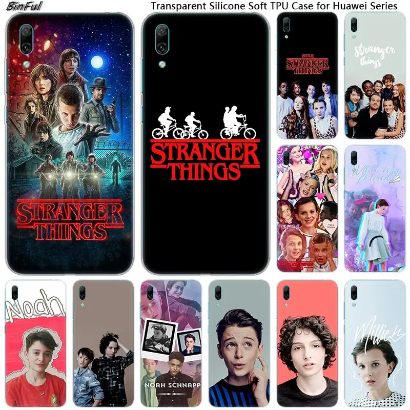Чехол для телефона Stranger Things мягкий силиконовый чехол Huawei Mate 10 20 Lite Pro Enjoy 9S Y9 Y7 Y6 Y5