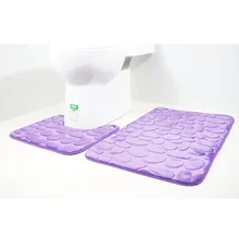 2 шт. Нескользящая всасывания сцепление коврик для ванной Ванная комната Кухня ковер коврики Декор водопоглощение лохматый ковер коврик для ванной# WS