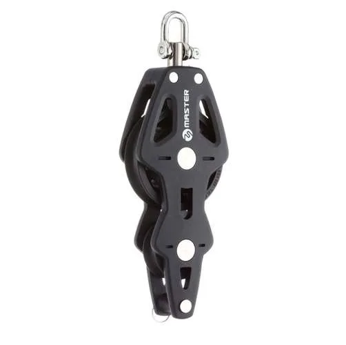 

Sailboat Hardware 50mm 2" Single Swivel Shackle Fiddle Becket Plain Bearing Block Master BP-0520F