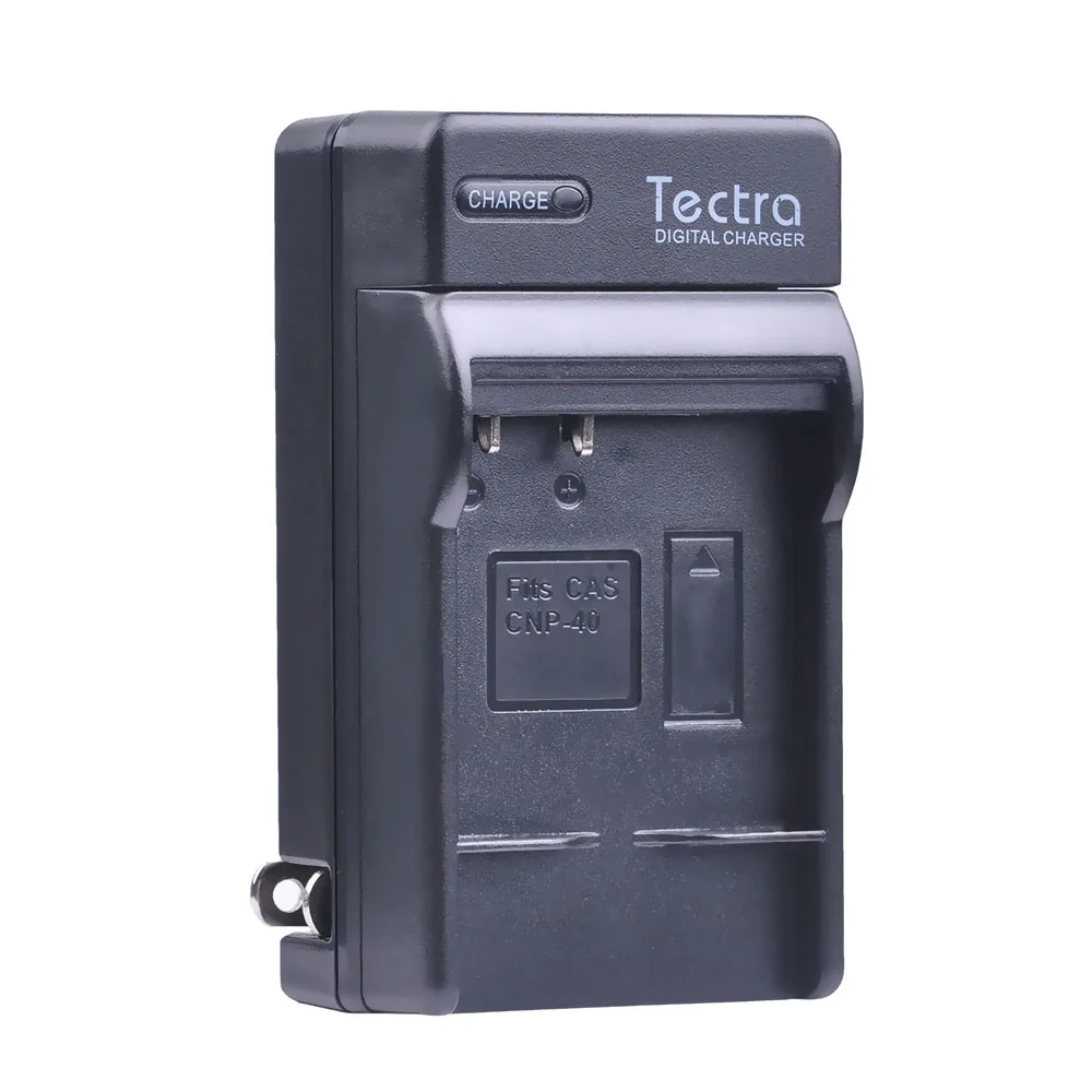 Tectra 3 шт. Φ NP 40 NP40 аккумулятор + Цифровое зарядное устройство для Casio FC100 FC150 FC160S P505