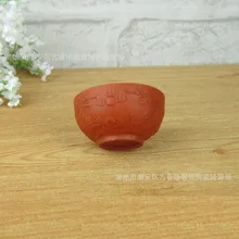 Лидер продаж Керамика из фиолетовой глины под 6 шт. Чай чашки 40 мл Zisha двойной дракон Чай чашка чайная чашка в китайском стиле «кунг-фу чашки, китайский фарфор