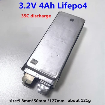 

8pcs lifepo4 battery 3.2v 4Ah lifepo4 cell 35C high drain battery 4000mah for pack diy 24v 4ah diy rc toys battery