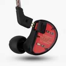 KZ AS10 5BA приводной блок в ухо наушник IEM 5 сбалансированный арматурный съемный кабель 2Pin DJ HIFI монитор наушники для смартфонов